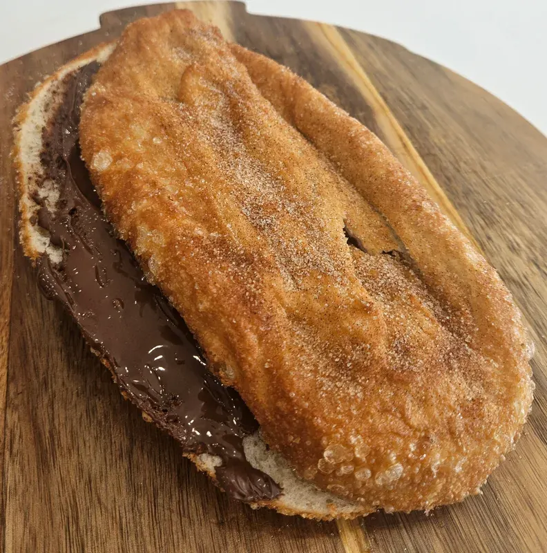 Queue de castor au Nutella